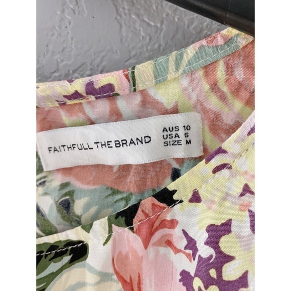 Faithfull The Brand Sidonie Floral Mini Dress - Picture 12 of 16